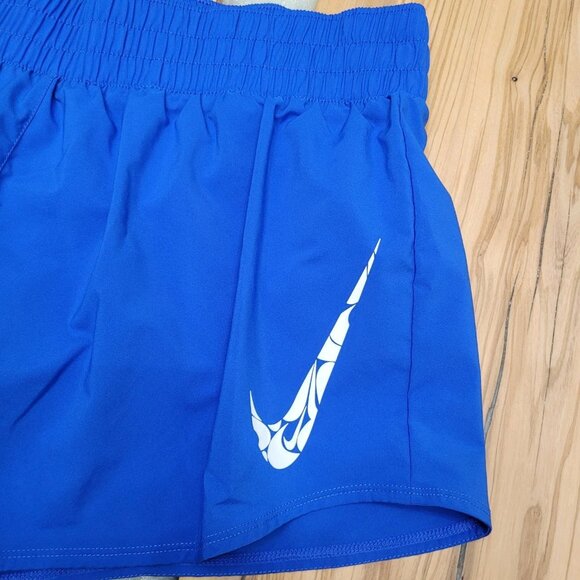 Nike Dri‑Fit Women Running Shorts Blue XL Lightweight Lined Activewear - Picture 3 of 5